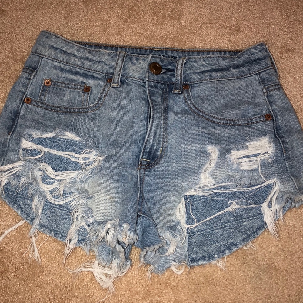 American Eagle jean shorts